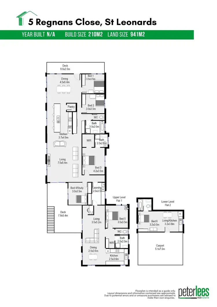 Floorplan of Homely house listing, 5 Regnans Close, St Leonards TAS 7250