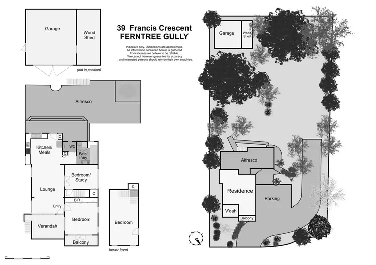 Floorplan of Homely house listing, 39 Francis Crescent, Ferntree Gully VIC 3156