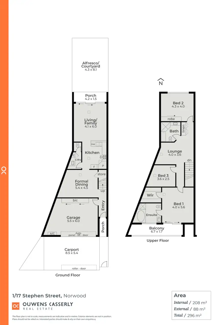 Floorplan of Homely house listing, 1/17 Stephen Street, Norwood SA 5067