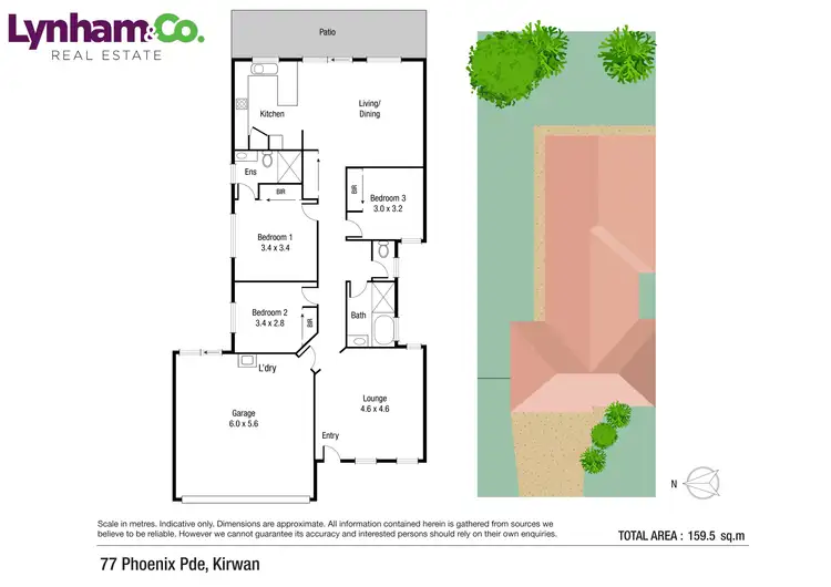 Floorplan of Homely house listing, 77 Phoenix Parade, Kirwan QLD 4817