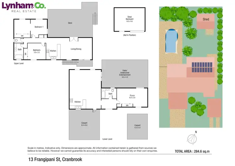 Floorplan of Homely house listing, 13 Frangipani Street, Cranbrook QLD 4814