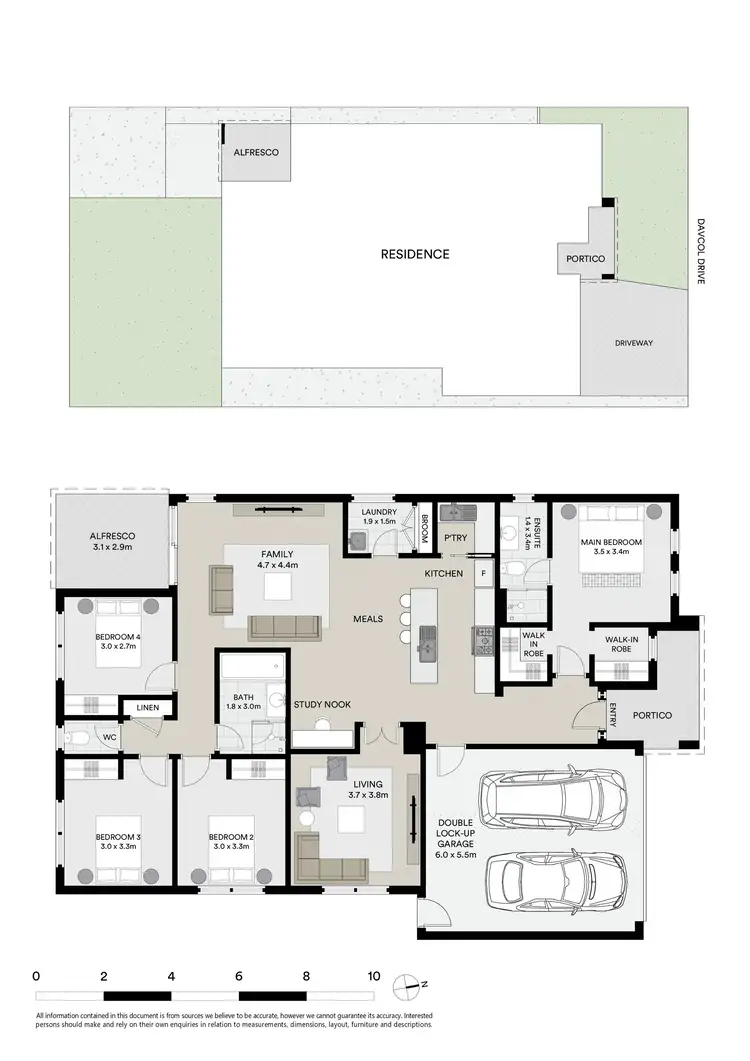Floorplan of Homely house listing, 3 Davcol Drive, Sebastopol VIC 3356