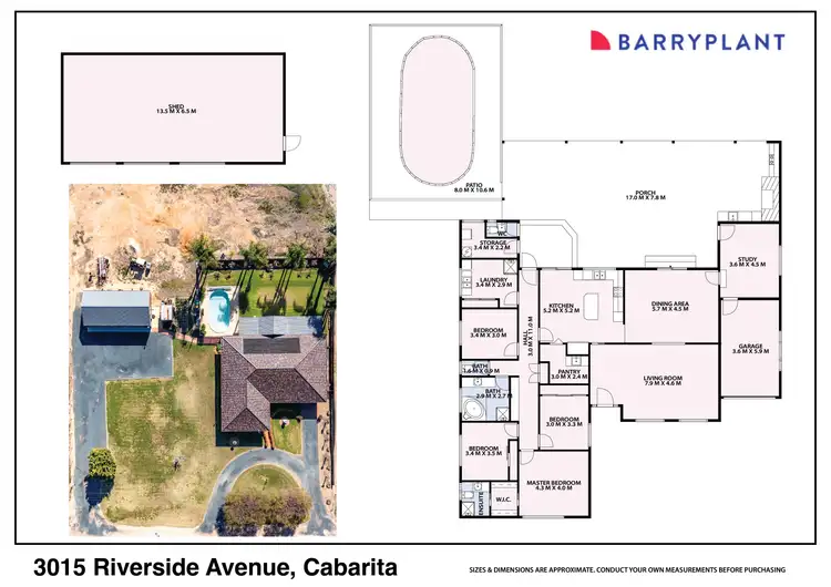 Floorplan of Homely house listing, 3015 Riverside Avenue, Cabarita VIC 3505