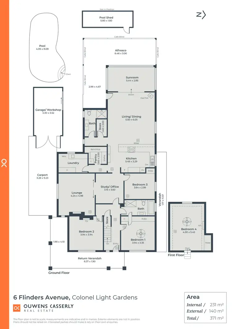 Floorplan of Homely house listing, 6 Flinders Avenue, Colonel Light Gardens SA 5041