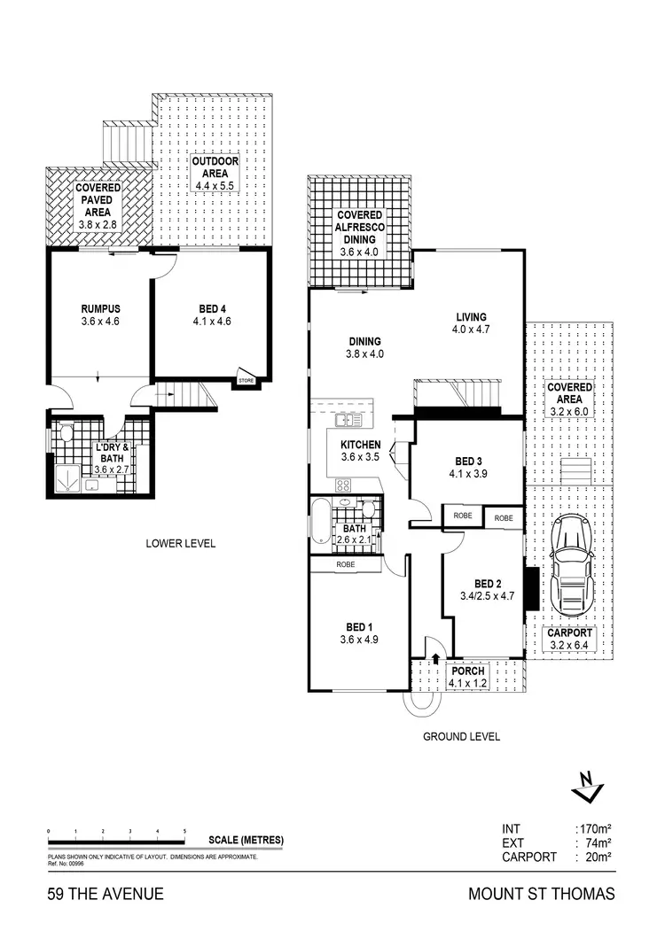 Floorplan of Homely house listing, 59 The Avenue, Mount Saint Thomas NSW 2500