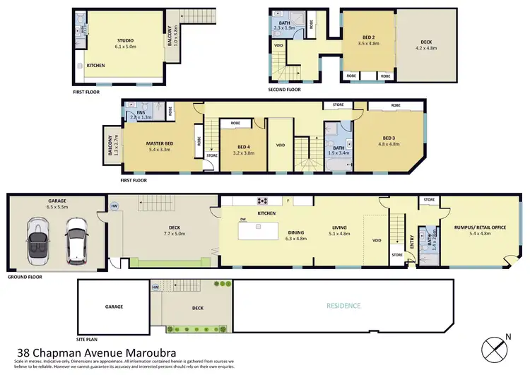 Floorplan of Homely house listing, 38 Chapman Avenue, Maroubra NSW 2035
