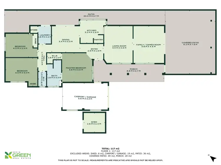 Floorplan of Homely house listing, 2 Kitchener Street, Dudley Park WA 6210