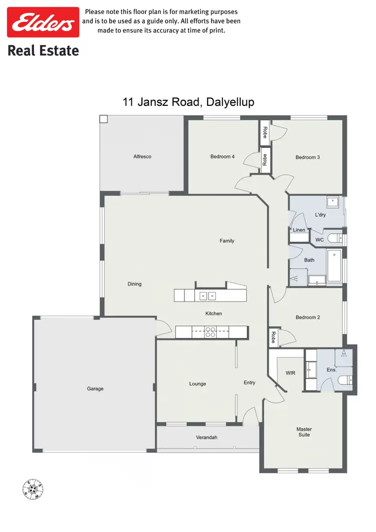 Floorplan of Homely house listing, 11 Jansz Road, Dalyellup WA 6230