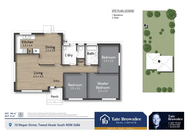 Floorplan of Homely house listing, 10 Megan Street, Tweed Heads South NSW 2486