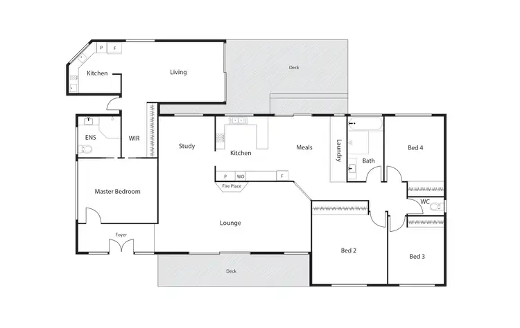 Floorplan of Homely house listing, 32 Warrego Circuit, Kaleen ACT 2617