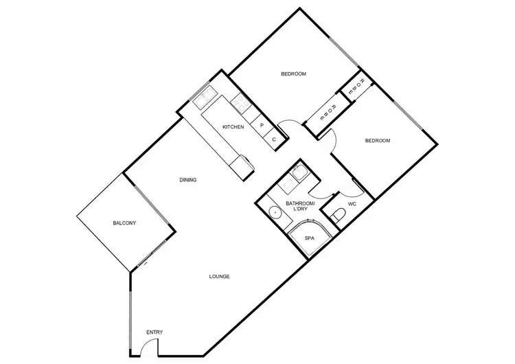 Floorplan of Homely apartment listing, 9/26 Chaseling Street, Phillip ACT 2606