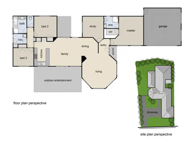 Floorplan of Homely house listing, 51 Bemersyde Drive, Berwick VIC 3806