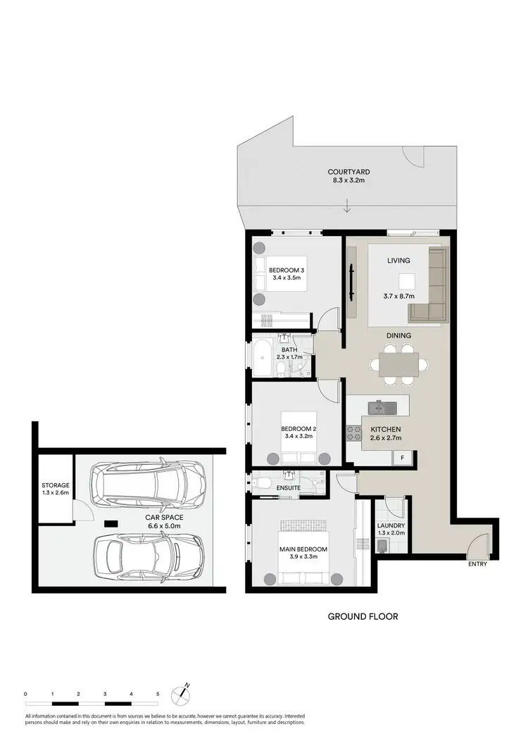 Floorplan of Homely apartment listing, 4/21-23 Austral Street, Penshurst NSW 2222