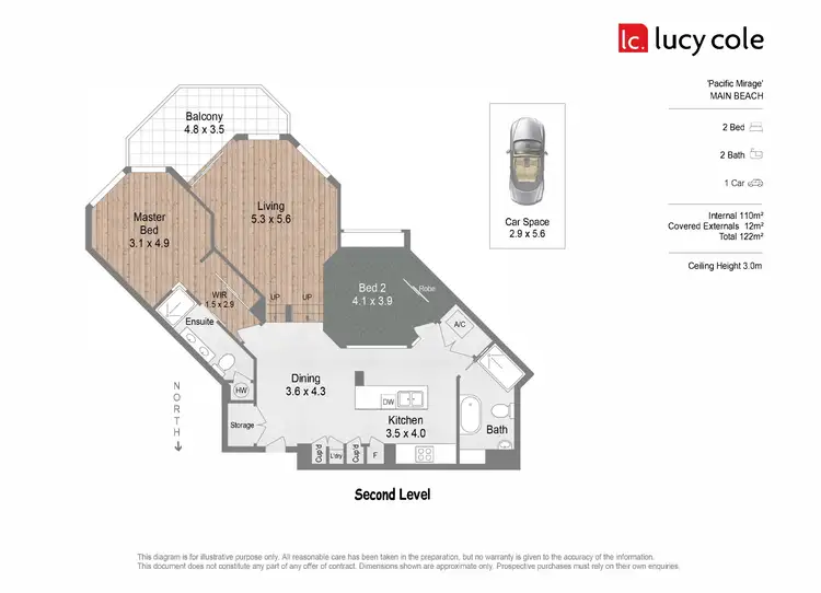 Floorplan of Homely apartment listing, 135 Seaworld Drive, Main Beach QLD 4217