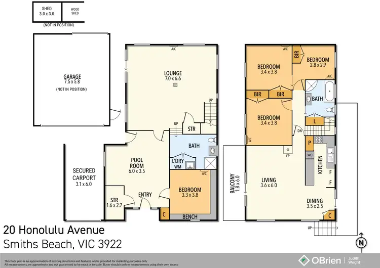 Floorplan of Homely house listing, 20 Honolulu Avenue, Smiths Beach VIC 3922