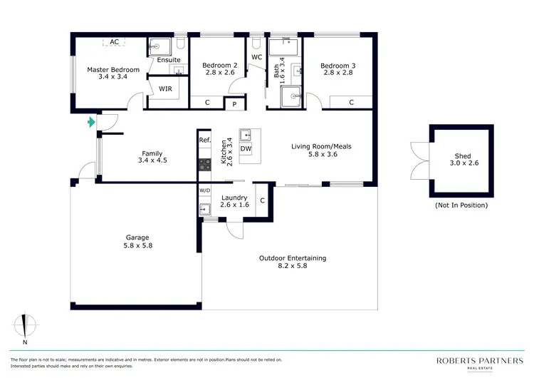 Floorplan of Homely house listing, 63 Olivia Way, Hastings VIC 3915