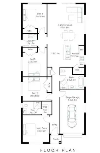 Floorplan of Homely house listing, Address available on request