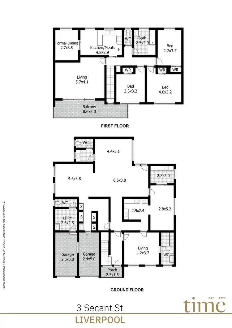 Floorplan of Homely house listing, 3 Secant Street, Liverpool NSW 2170