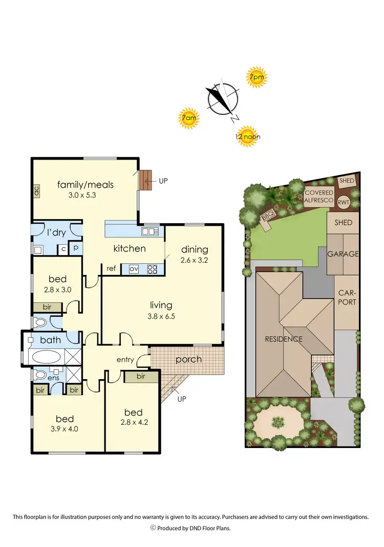 Floorplan of Homely house listing, 30 Whitford Way, Frankston VIC 3199