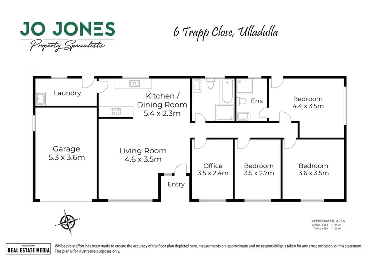 Floorplan of Homely house listing, 6 Trapp Close, Ulladulla NSW 2539