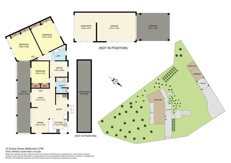 Floorplan of Homely house listing, 15 Sussex Street, Warburton VIC 3799