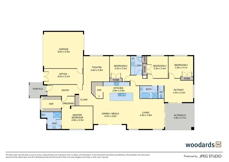 Floorplan of Homely house listing, 33 Gordon Boulevard, Gisborne VIC 3437