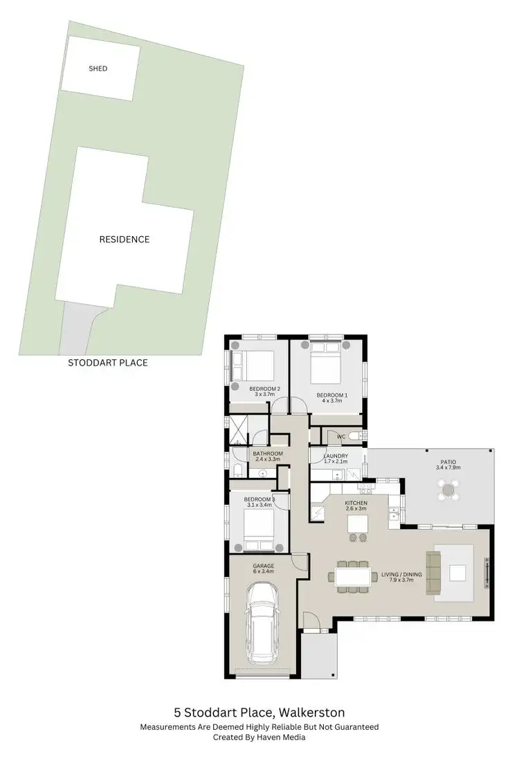 Floorplan of Homely house listing, 5 Stoddart Place, Walkerston QLD 4751