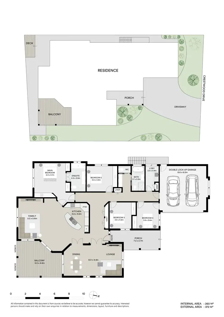 Floorplan of Homely house listing, 69 Crestwood Drive, Port Macquarie NSW 2444