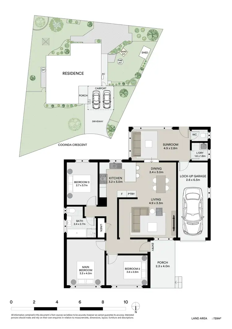 Floorplan of Homely house listing, 21 Cooinda Crescent, Narara NSW 2250