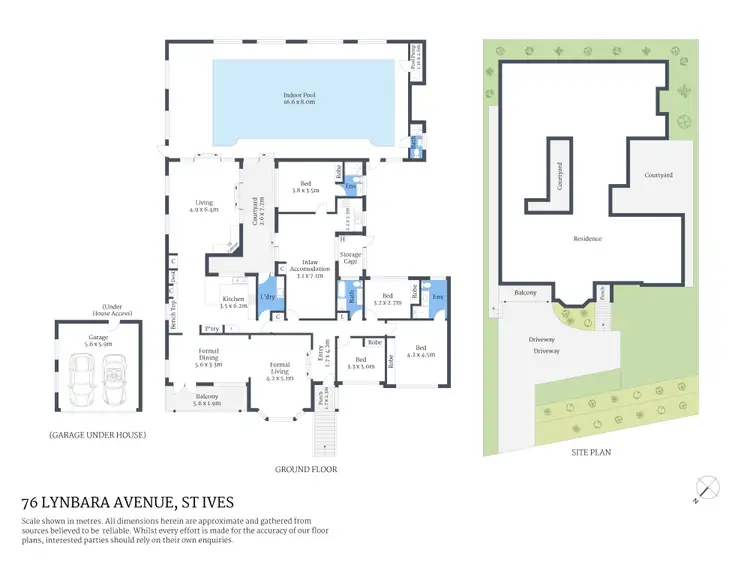 Floorplan of Homely house listing, 76 Lynbara Avenue, St Ives NSW 2075