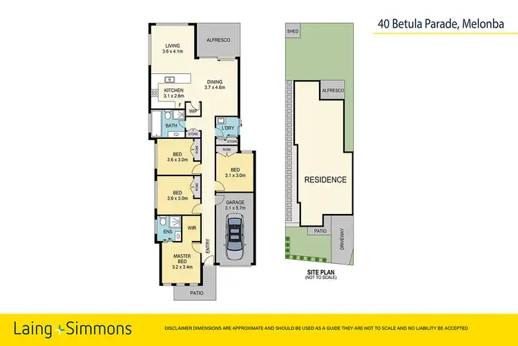 Floorplan of Homely house listing, 40 Betula Parade, Marsden Park NSW 2765