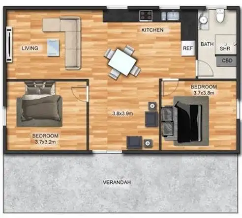 Floorplan of Homely rural property listing, 59 Williams Road, Girraween NT 836