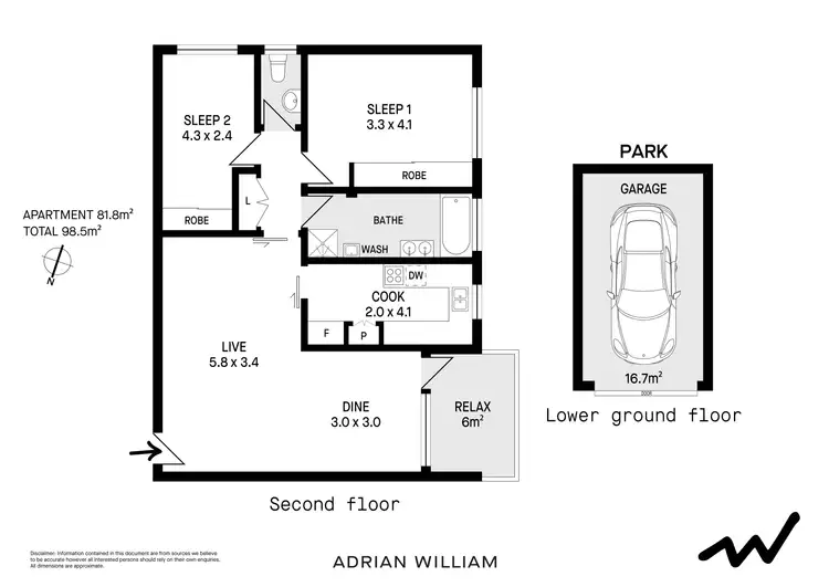 Floorplan of Homely apartment listing, 24/97 Homer Street, Earlwood NSW 2206