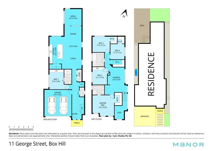 Floorplan of Homely house listing, 11 George Street, Box Hill NSW 2765