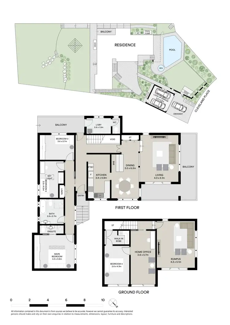 Floorplan of Homely house listing, 8 Cleveland Place, Bonnet Bay NSW 2226