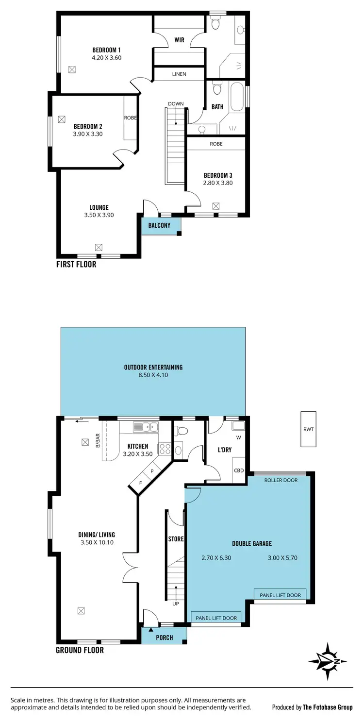 Floorplan of Homely house listing, 46A Cedar Avenue, Brighton SA 5048