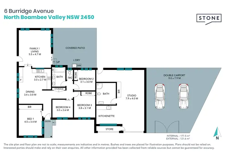 Floorplan of Homely house listing, 6 Burridge Avenue, North Boambee Valley NSW 2450