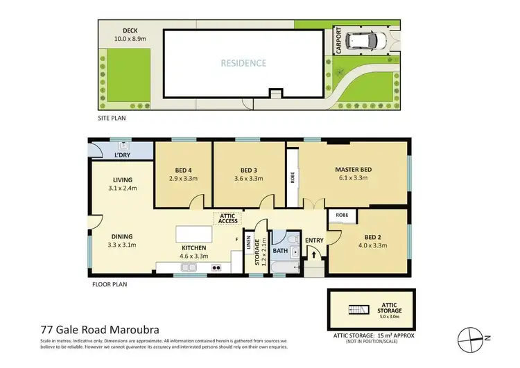 Floorplan of Homely house listing, 77 Gale Road, Maroubra NSW 2035