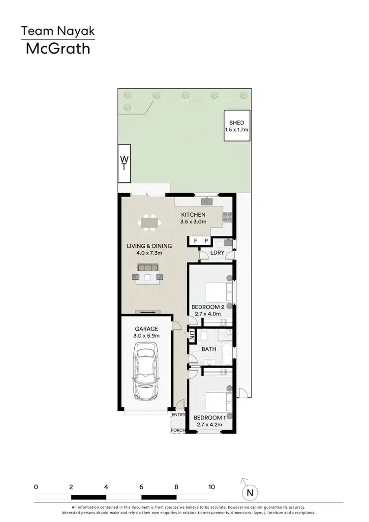 Floorplan of Homely villa listing, 15B Magowar Road, Pendle Hill NSW 2145
