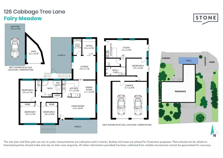 Floorplan of Homely house listing, 126 Cabbage Tree Lane, Fairy Meadow NSW 2519