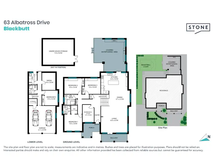 Floorplan of Homely house listing, 63 Albatross Drive, Blackbutt NSW 2529