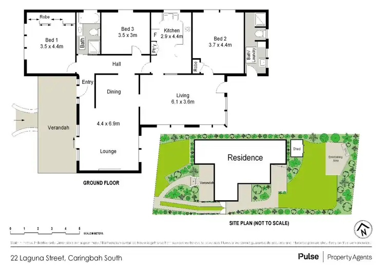 Floorplan of Homely house listing, 22 Laguna Street, Caringbah South NSW 2229