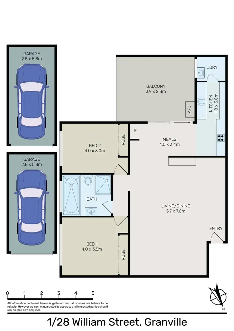 Floorplan of Homely unit listing, 1/28-30 William Street, Granville NSW 2142