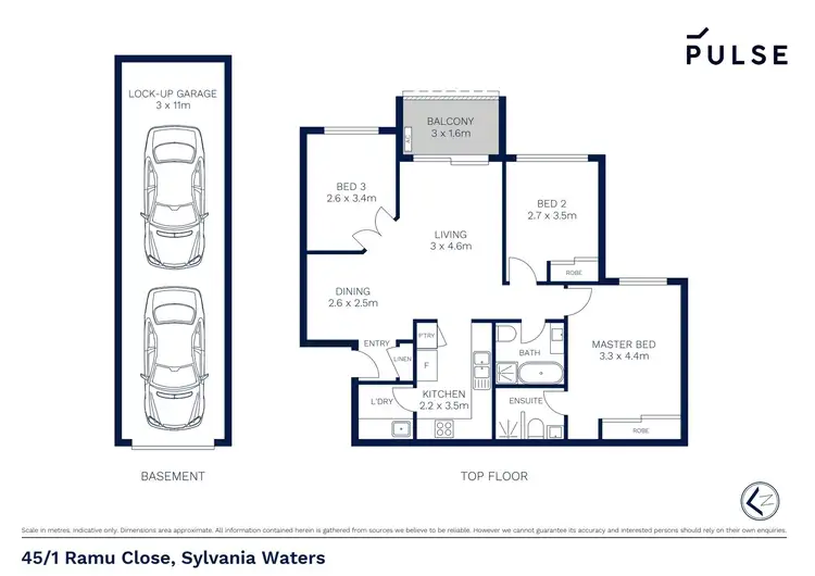 Floorplan of Homely apartment listing, 45/1 Ramu Close, Sylvania Waters NSW 2224