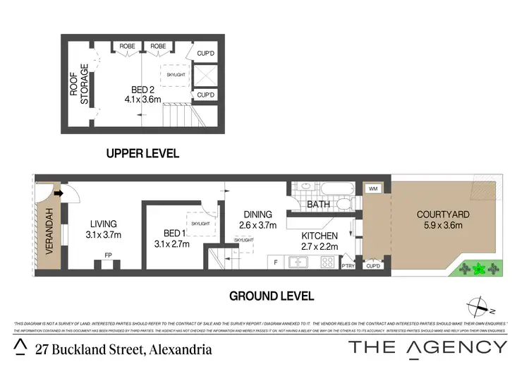 Floorplan of Homely house listing, 27 Buckland Street, Alexandria NSW 2015