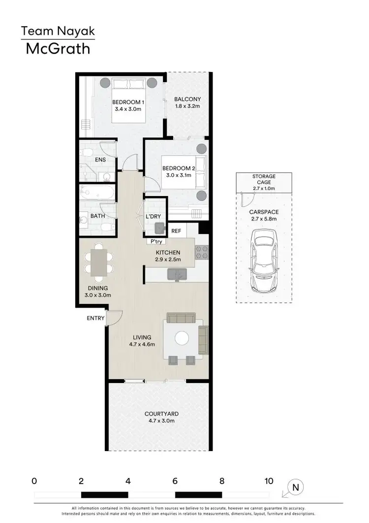 Floorplan of Homely unit listing, 17/39-45 Lydbrook Street, Westmead NSW 2145