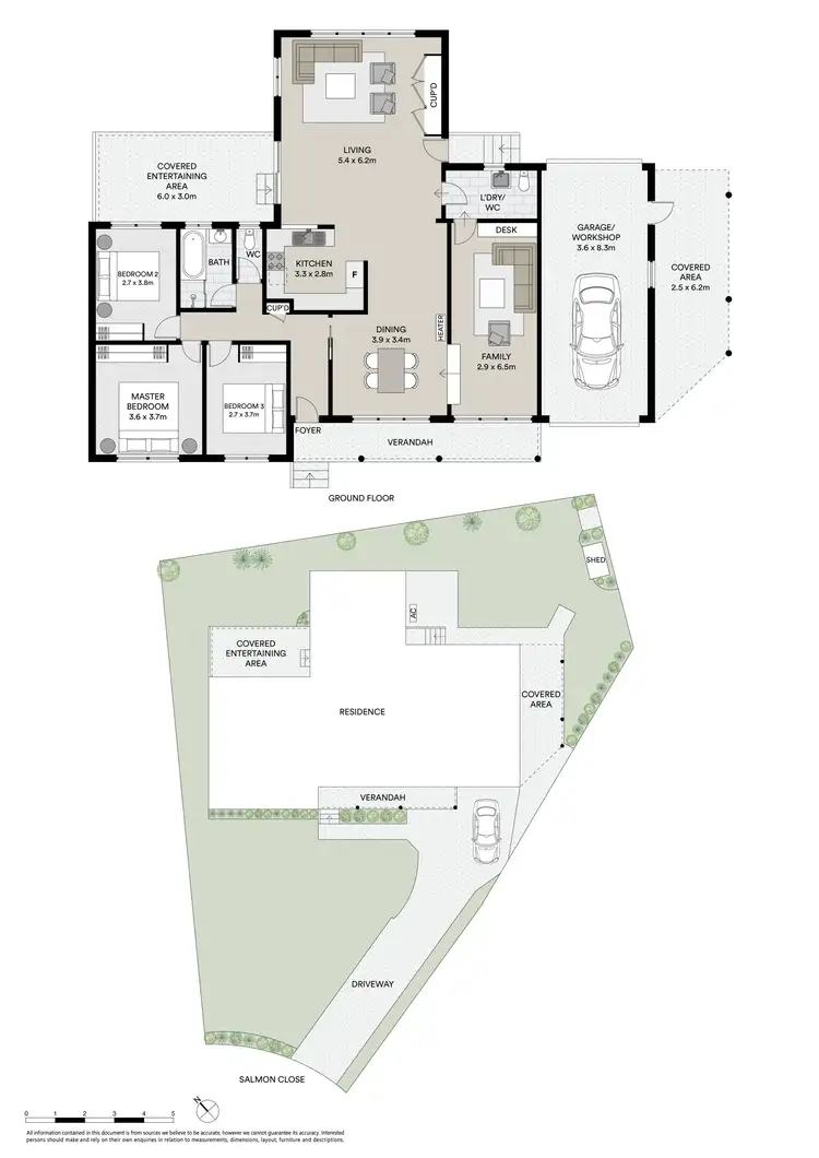 Floorplan of Homely house listing, 5 Salmon Close, Asquith NSW 2077