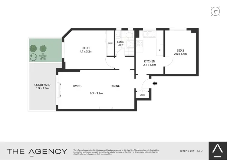 Floorplan of Homely apartment listing, 1/19 Cooper Street, Double Bay NSW 2028