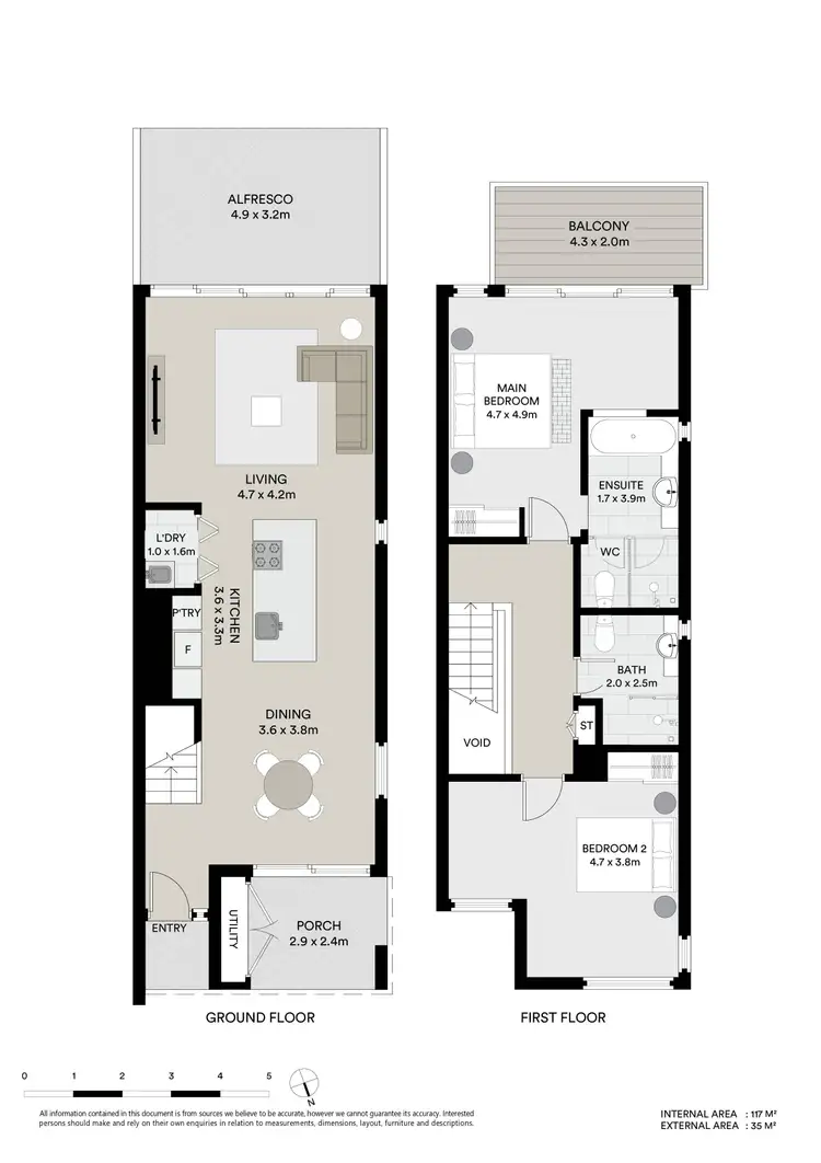 Floorplan of Homely townhouse listing, 401/3 Turnberry Avenue, Magenta NSW 2261