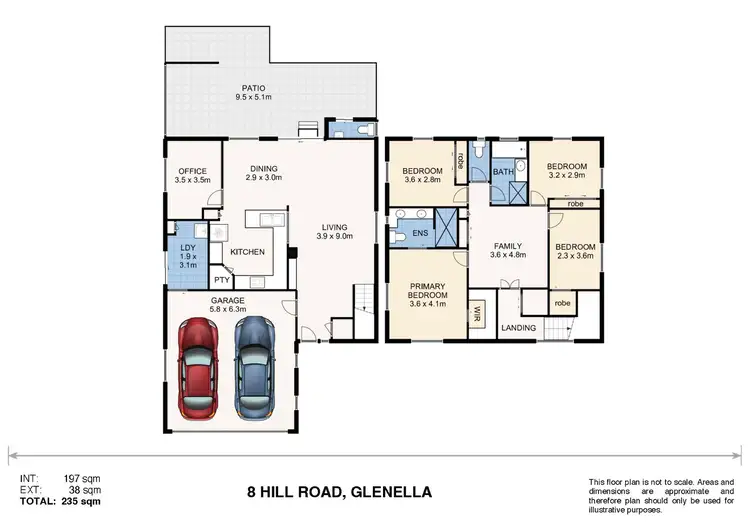 Floorplan of Homely house listing, 8 Hill End Road, Glenella QLD 4740